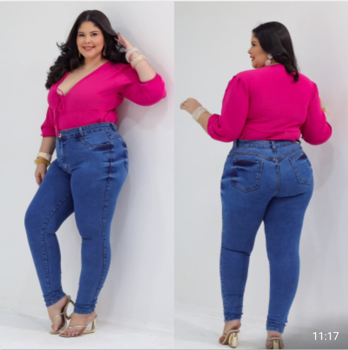 Calça jeans Plus Size
