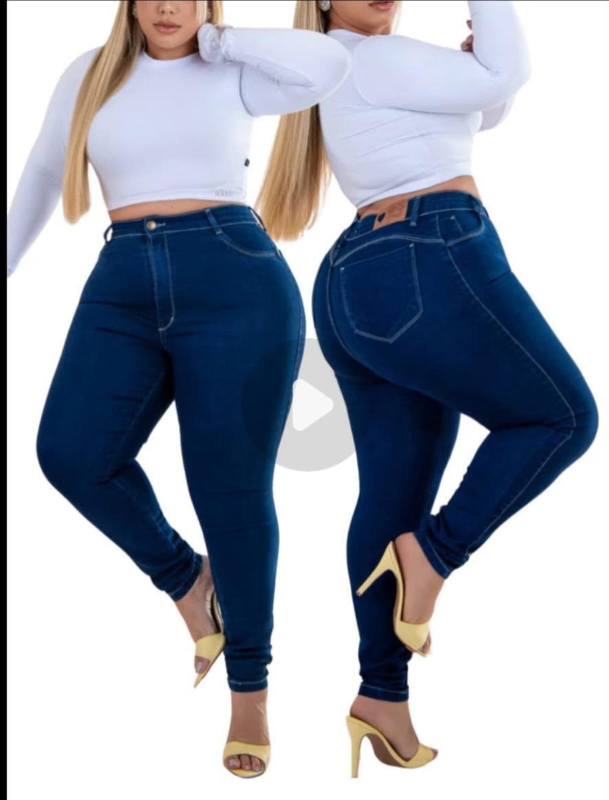 Calça jeans Plus Size