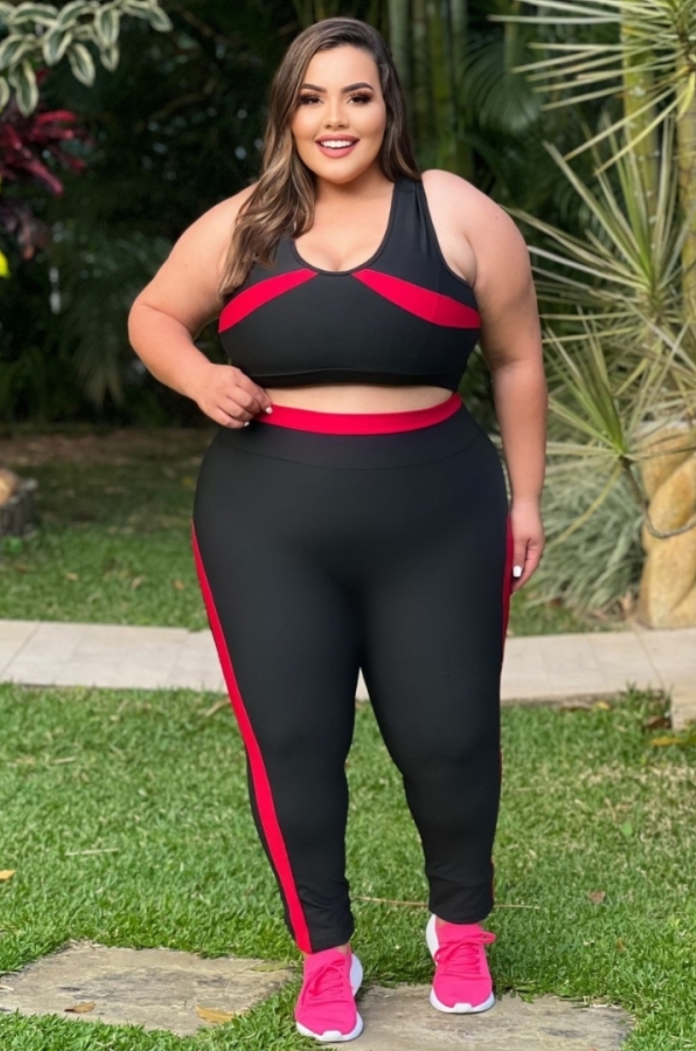Conjuntos legue plus size fitiness