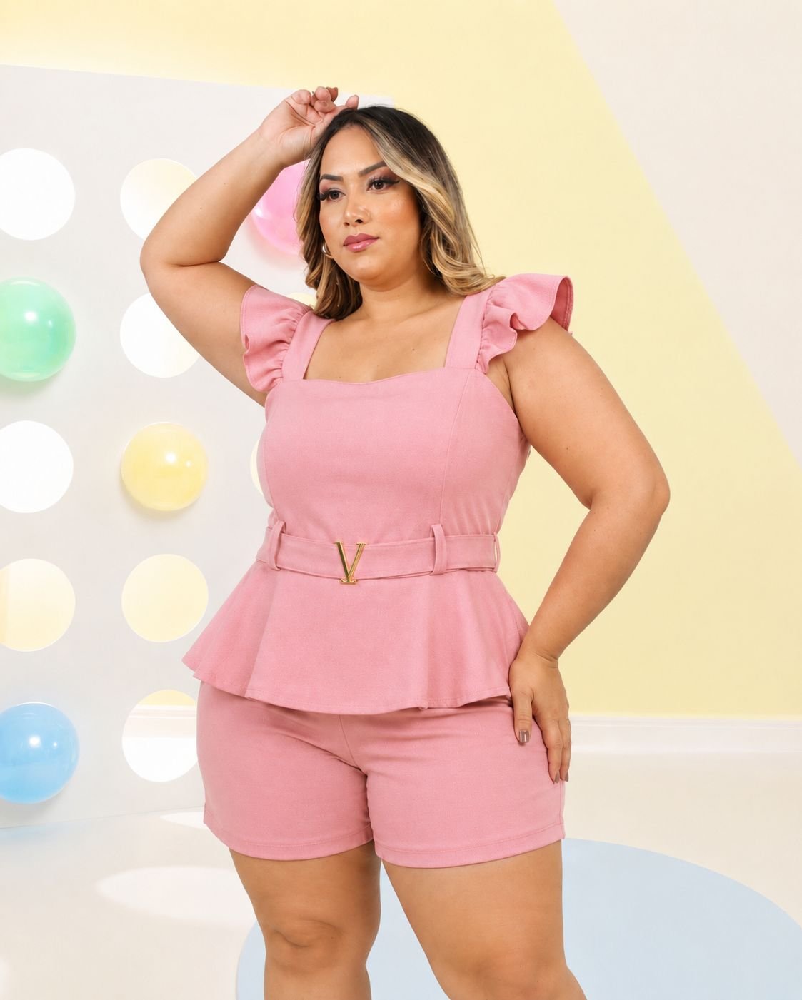 CONJUNTO PLUS SIZE